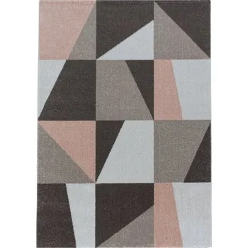 Koberec Vopi Kusový koberec Efor 3716 rose (Varianta: 140 x 200 cm)