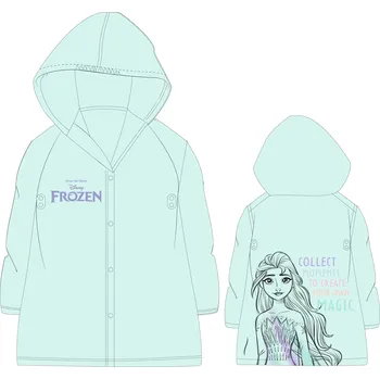 Pláštěnka EPLUSM Pláštěnka FROZEN ELSA dívčí modrá světlá, vel. 128/134