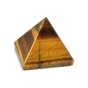 Tygří oko pyramida 41 x 41 mm