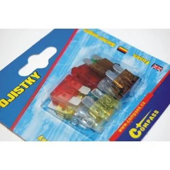 Autoelektrika Compass Pojistky nožové 10ks