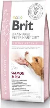 Krmivo pro psa Brit Veterinary Diets Dog Adult Hypoallergenic Salmon/Pea