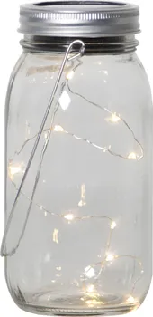 Venkovní osvětlení Star Trading Jamjar 10xLED 0,3 W stříbrné