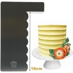 Caketools Cukrářská obrysová karta z nerezové oceli - fazeta 16cm