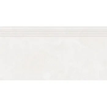 Obklad Betonico - schodovka rektifikovaná 39,8x79,8 bílošedá DCP84790