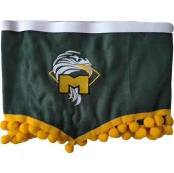 Stínítko do auta Přední záclonka pro MAN/MERCEDES, zelená barva a žluté bambule