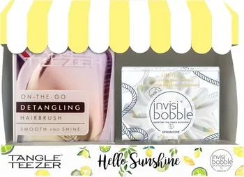 Tangle Teezer Hello Sunshine Set kartáč + gumička