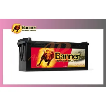 Auto-moto baterie autobaterie BANNER 240Ah/12V/1200A -EFB -AKCE