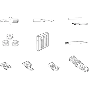 Příslušenství k šicímu stroji Kompletní příslušenství 304870309 JANOME