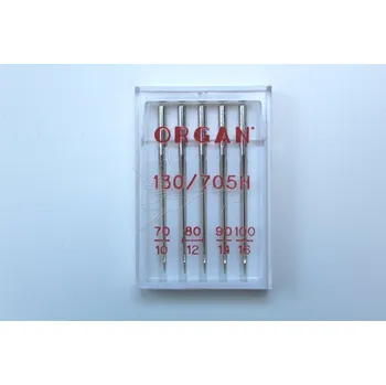 Nástroj na niť a příze Organ jehla Universal - 1x70, 2x80, 1x90, 1x100