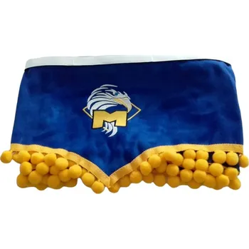 Stínítko do auta Přední záclonka pro MAN/MERCEDES, modrá barva a žluté bambule