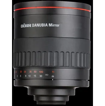 Objektiv DORR Danubia 500 mm f/6,3 Mirror MC pro Canon EF