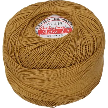Příze Ariadna Příze pro frivolitky Ada 15 50 g - 0414