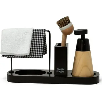 Mycí prostředek Dřevěný set na mytí nádobí By Astrup - Dishwashing Set