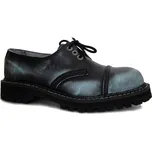 boty kožené KMM 3 dírkové černé/jeans Velikost: 42