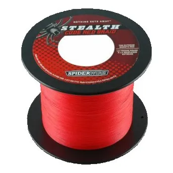 Pletenka SPIDER ČERVENÁ - 0,25mm / 1m / 22,9kg