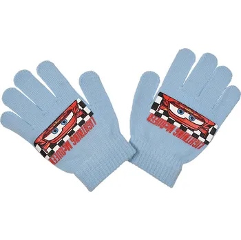 Rukavice Chlapecké rukavice DISNEY CARS McQueen světle modré Velikost: UNI