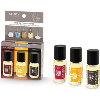 Aroma lampa Esteban Paris Parfums Esteban Paris Parfums CLASSIC – TECK & TONKA, AMBRE, NÉROLI AROMA OLEJ 15 ml