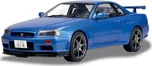 Solido Nissan Skyline GT-R (R34) modrý