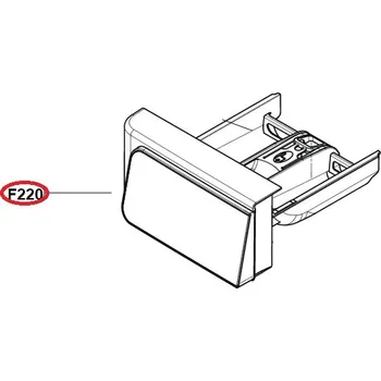 Originální šuplík násypky AGL74873576 pro pračku LG