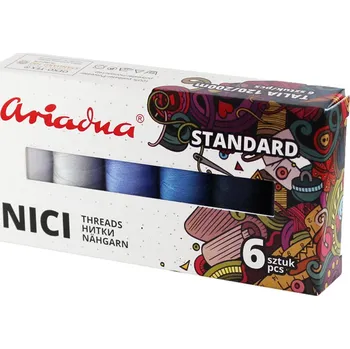 Nit Ariadna Sestava nití Standard Winter Talia 120/200 m - 6 barev (zima)
