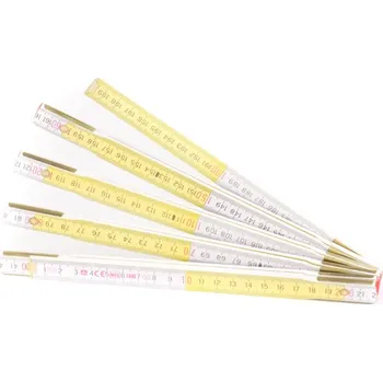 metr MASIPRO Metr skládací 2m METRIE bílo-žlutý