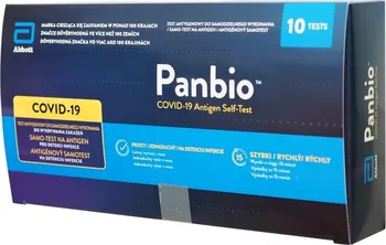 Diagnostický test Abbott Panbio Covid-19 Antigen Self-Test 10 ks