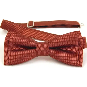 HEDVA ČESKÝ BROKÁT Motýlek PESh 700 žakár rezavá