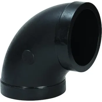 Fitinka +GF+ Oblouk 90°, PE100 SDR17 Průměr: 50 mm