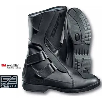 Těžké boty Boty na motorku Difi Journey nepromokavé kožené cestovní boty 37