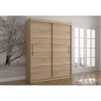 Dětská skříň Šatní skříň Vista 06 - dub sonoma - 150 cm