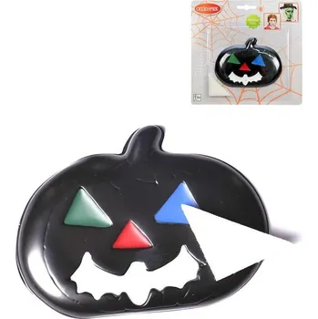 Karnevalový doplněk KARNEVAL Dětský make-up set s houbičkou halloween na kartě