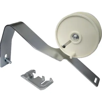 Příslušenství k šicímu stroji Vodič s patkou pro našívání lemovky pro overlock Janome 204D, 990D, 744D