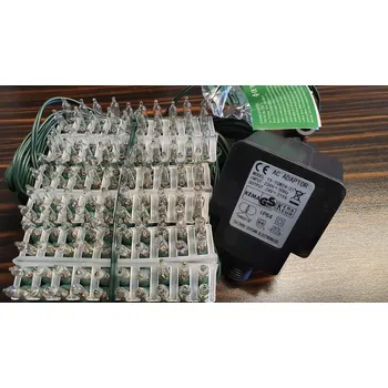 Vánoční dekorace Vánoční osvětlení - ŽÁROVKOVÉ - ČIRÉ 80 ks