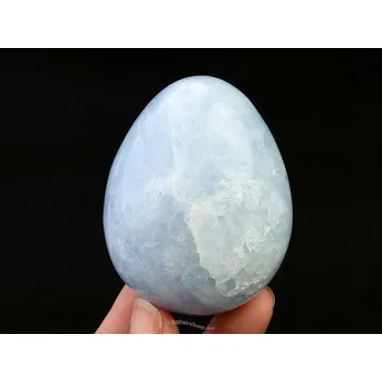 Přírodní kámen Hladké vejce z kalcitu (255g)