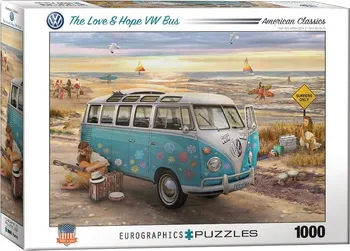 Puzzle Eurographics VW Bus Láska a naděje 1000 dílků