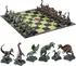 Šachy Noble Collection Jurassic Park Chess Set