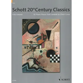 Schott 20th Century Classics - od Janáčka po Chick Corea / skladby pro klavír