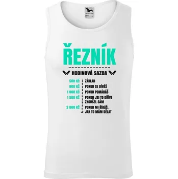 Pánské tílko Pánské tílko Malfini Core Hodinová sazba - řezník