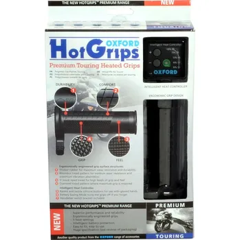 Motodoplněk Gripy vyhřívané Hotgrips Premium Touring OF691, OXFORD
