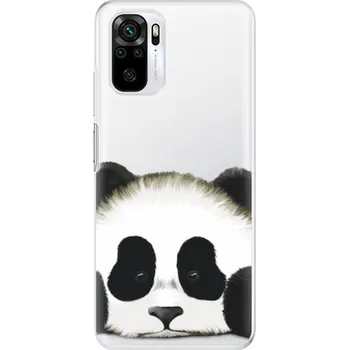 Telefonní příslušenství Odolné silikonové pouzdro iSaprio - Sad Panda - Xiaomi Redmi Note 10 / Note 10S