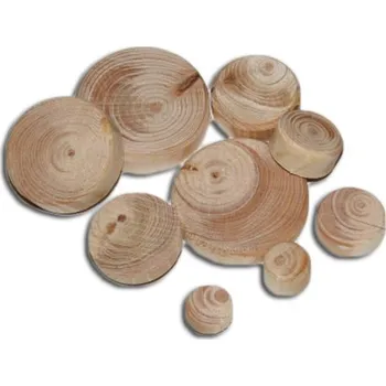 Nábytkové kování Vyspravovací zátka ∅ 10 mm x 7 mm - smrk 50ks