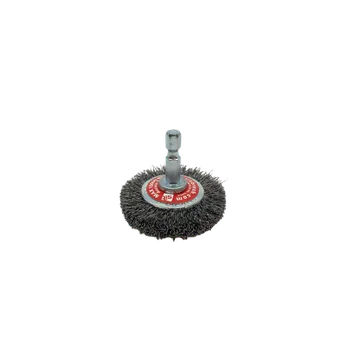 CMN-KARNASCH Obvodový kartáč kadeřavý GG52 HEX 1/4" ocel 50 mm