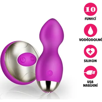 VšeNaSex.cz Bezdrátové vibrační vajíčko Luxury Bullet Egg