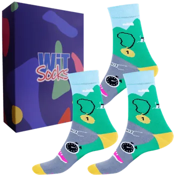 Pánské ponožky Dárkový set - Sporty - Běžec - velikost 43-46 (Velikost 43-46)