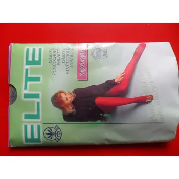 Dámské punčochy Elite Slávka 40 den Punčochové kalhoty melange-nero 170/116