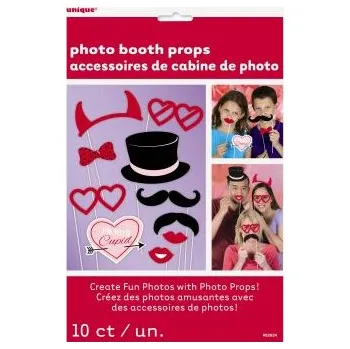Party dekorace FOTO DOPLŇKY - FOTOKOUTEK - VALENTÝN - SVATBA - 10 ks