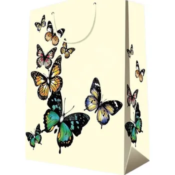 Dárková taška Dárková taška L - Motýlci