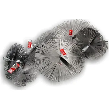 Kouřovod CMN-KARNASCH Komínové kartáče ocelové kulaté Průměr (mm): 400, Průměr drátu: 3,0x0,40