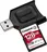 paměťová karta Kingston Canvas React Plus 128 GB SDXC Class 10 UHS-II U3 + čtečka (MLPR2/128GB)