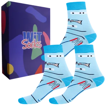 Pánské ponožky Dárkový set - Sporty - Biatlon - velikost 43-46 (Velikost 43-46)